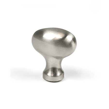 BERENSON Berenson BE0920 1BPN 34 mm Oval Advantage Plus 3 Knob - Brushed Nickel BE0920 1BPN